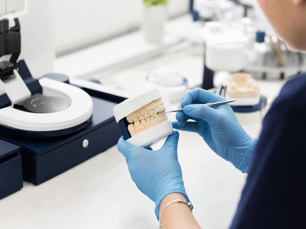 Artigianato ortodontico in laboratorio